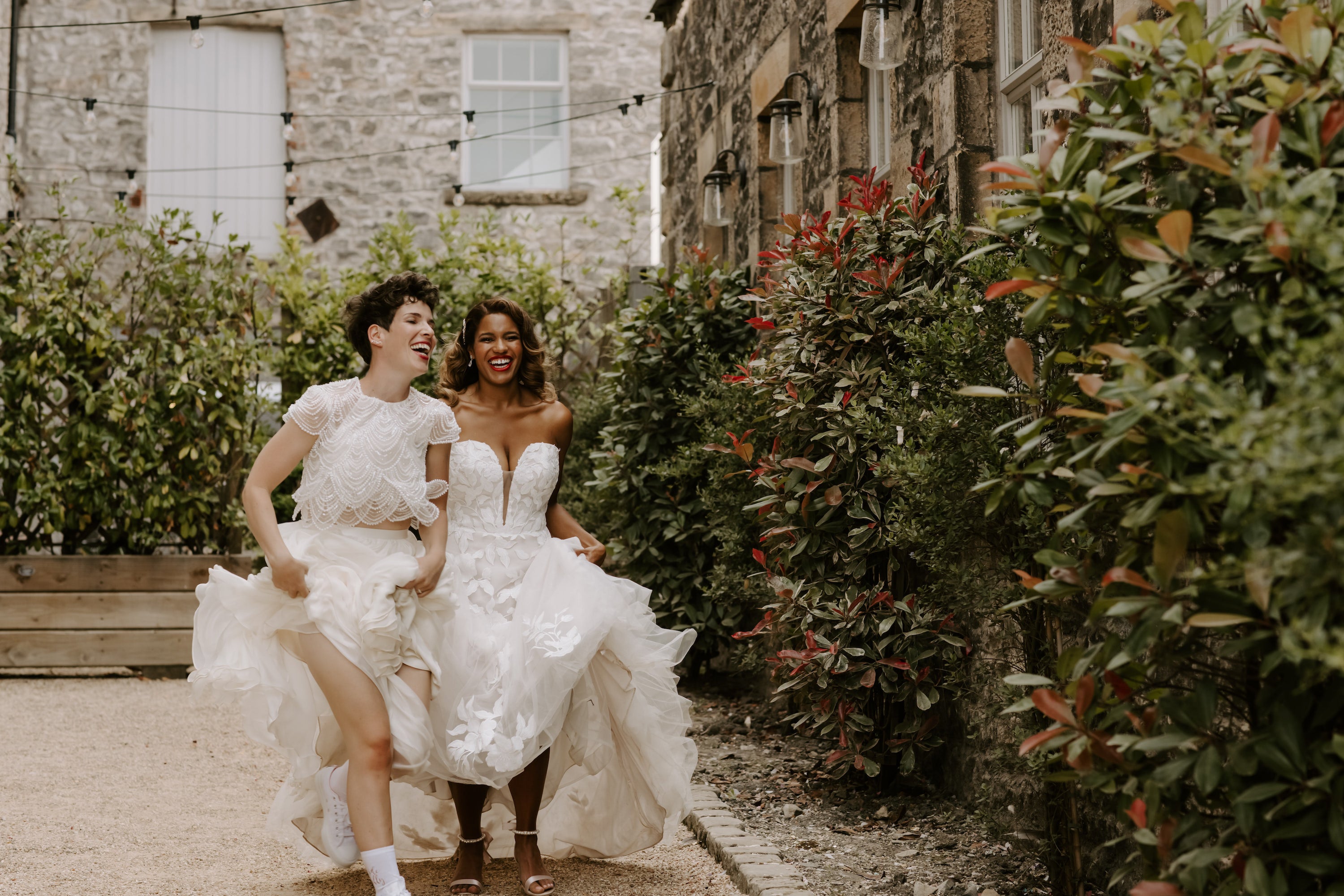 Real Bride: Michelle & Tahnee – Catherine Deane US