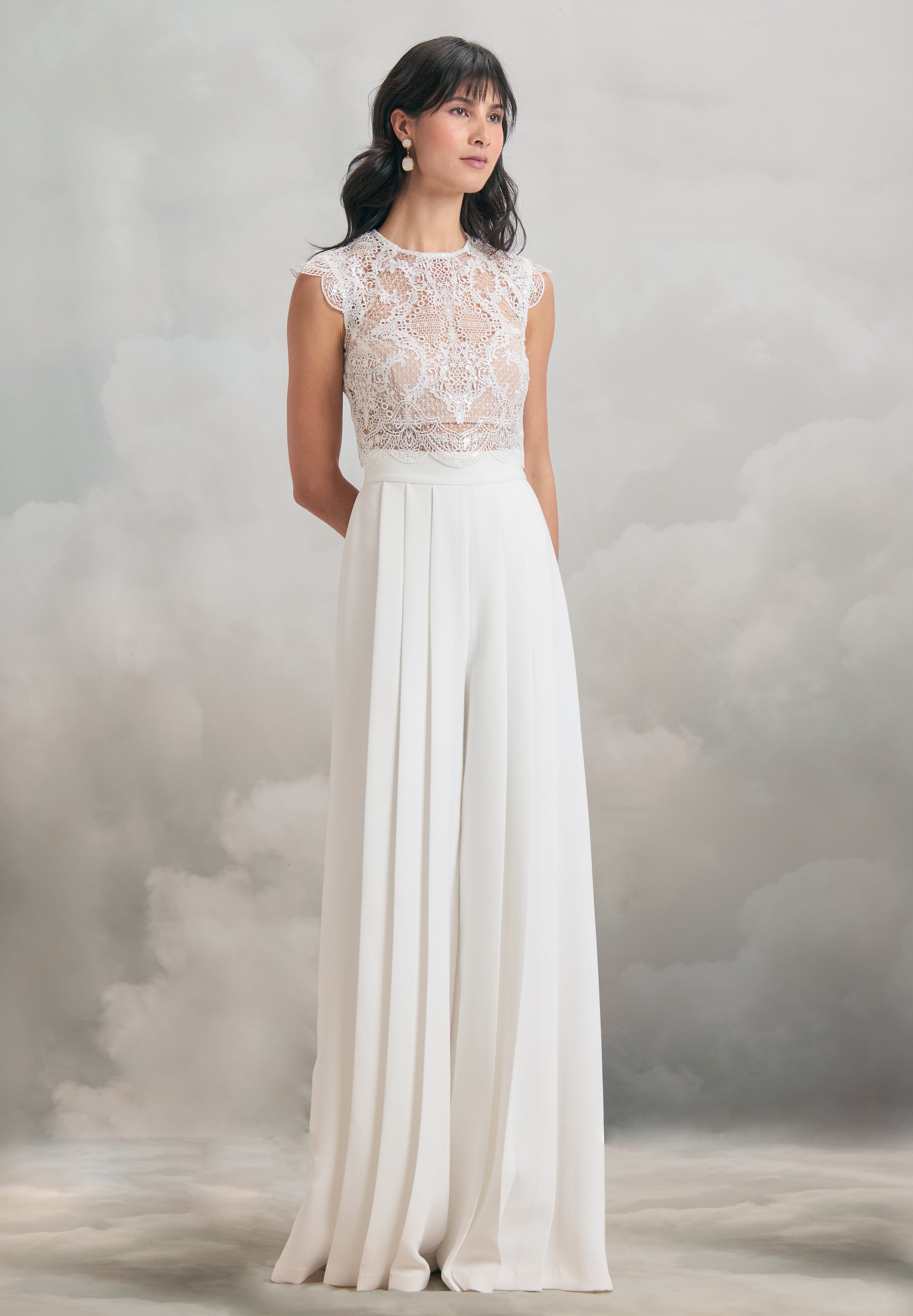 Harvey Trousers | Wide Leg Bridal Trousers