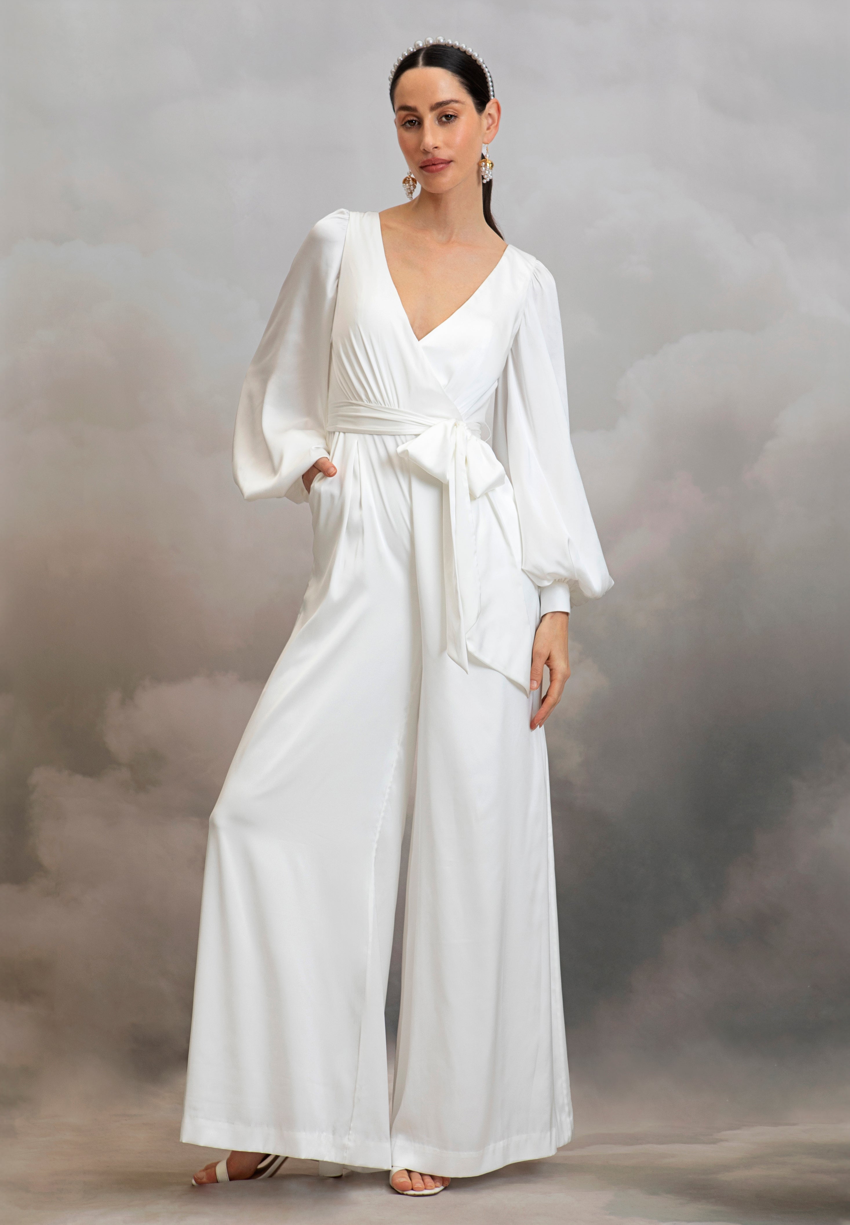 Mia Jumpsuit Bridal Jumpsuits Catherine Deane – Catherine Deane US