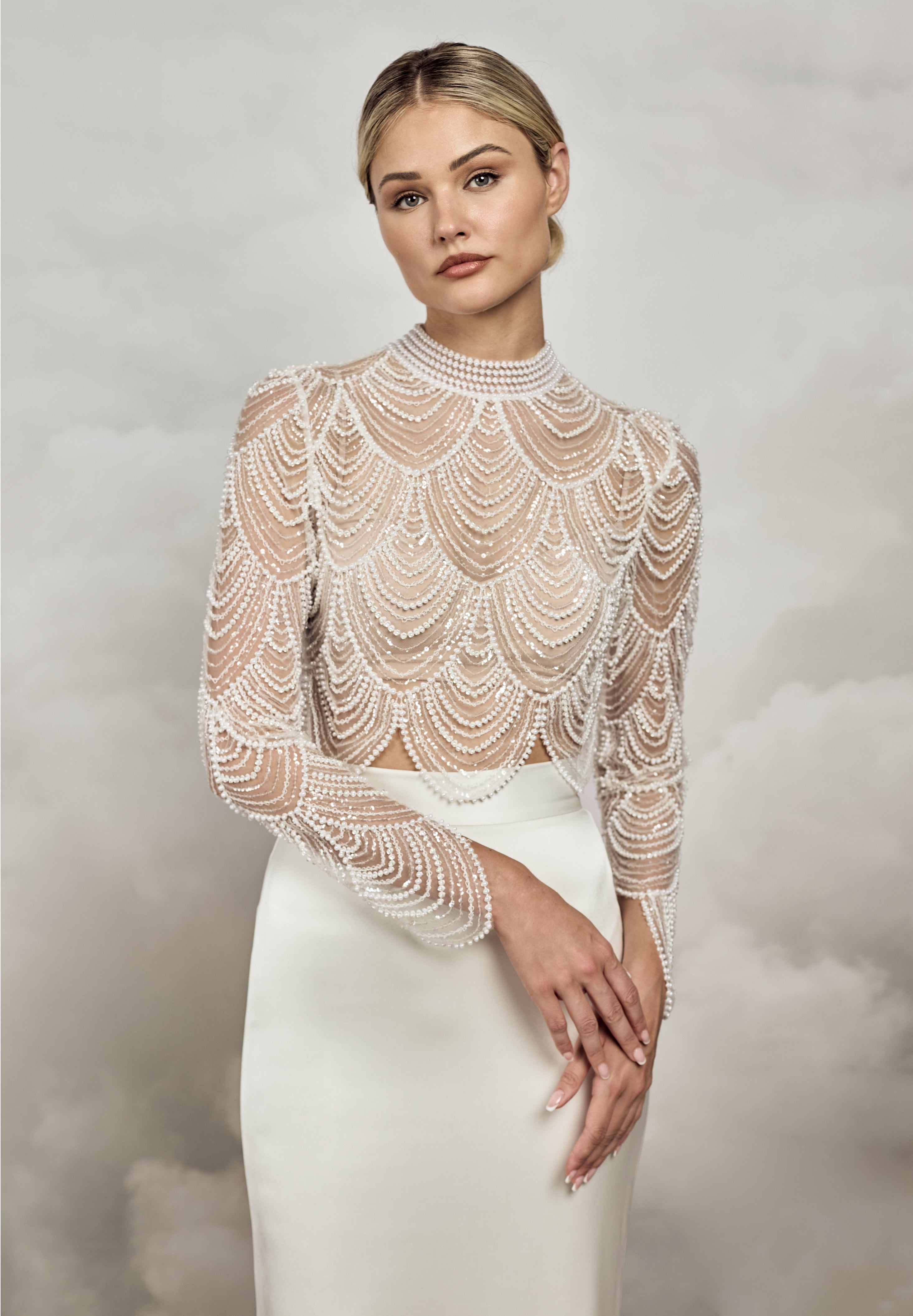 Anya Topper Bridal Separates Catherine Deane – Catherine Deane US