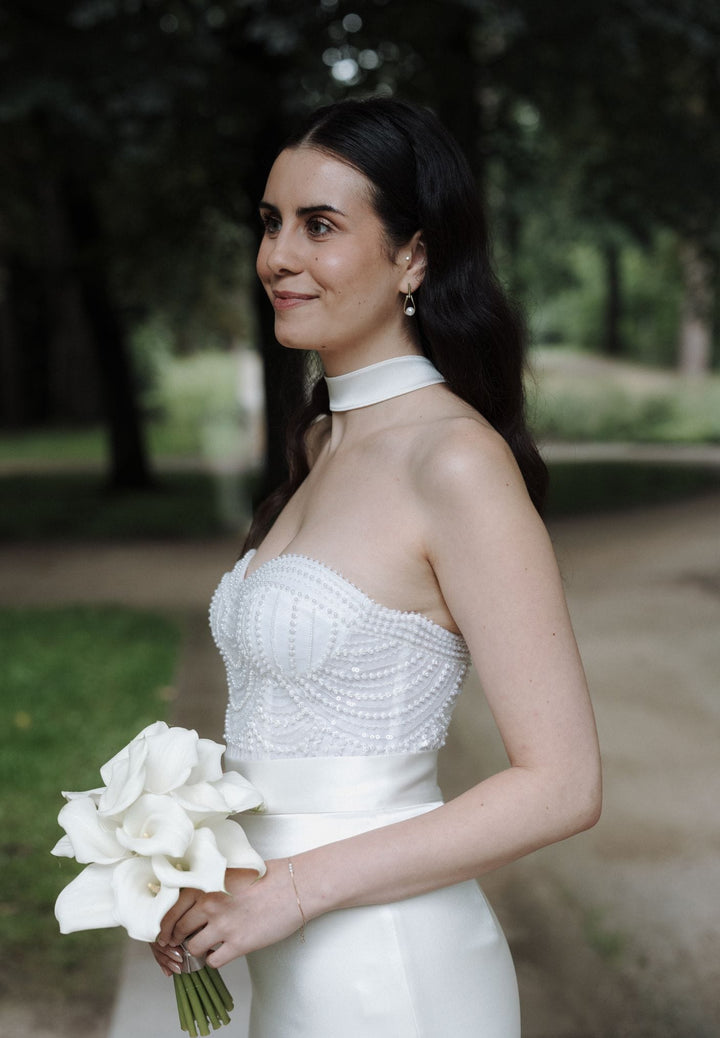 bhldn ウェディングボレロ　catherine deane Ophelia Bodice – Catherine Deane US