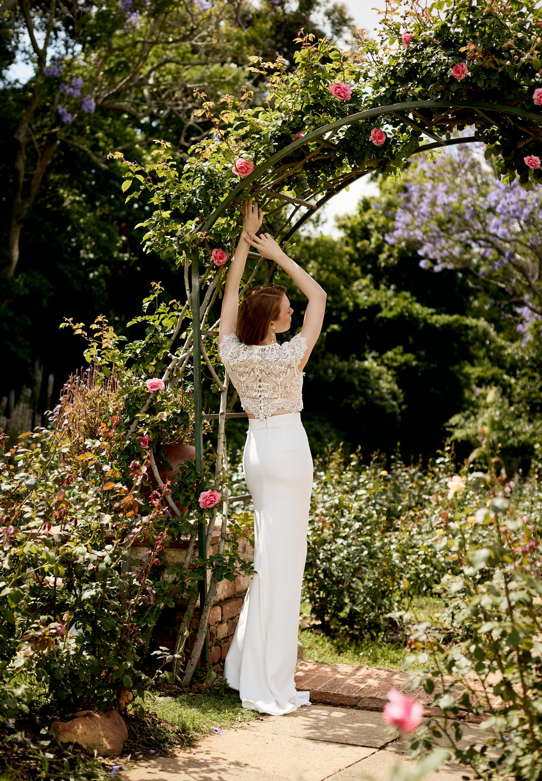 bardot midi wedding dress Bardot Top | Lace Bridal Wedding Top