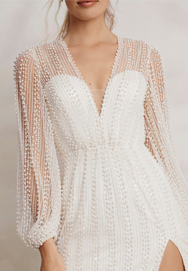 formal & gown long dresses Chic A-line Off-the-shoulder Unique Long Prom Dresses Formal Gowns CBD main image 1