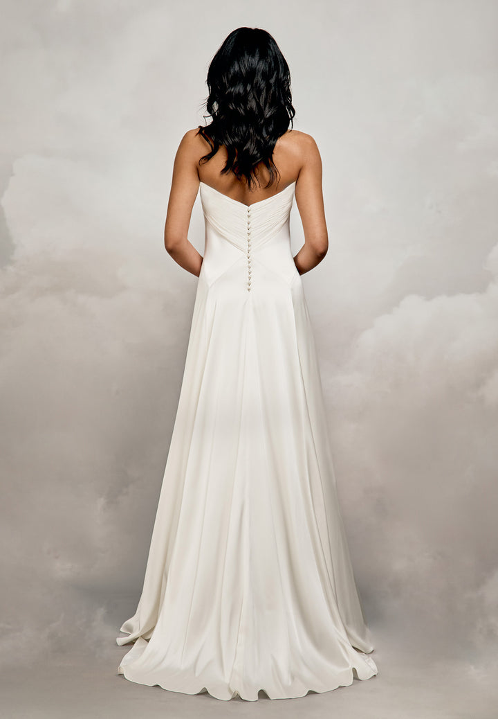 Emerson Gown | Vintage Halterneck Satin Wedding Dress | Catherine Deane US16 Emerson Gown | Vintage Halterneck Satin Wedding Dress | Catherine Deane US16