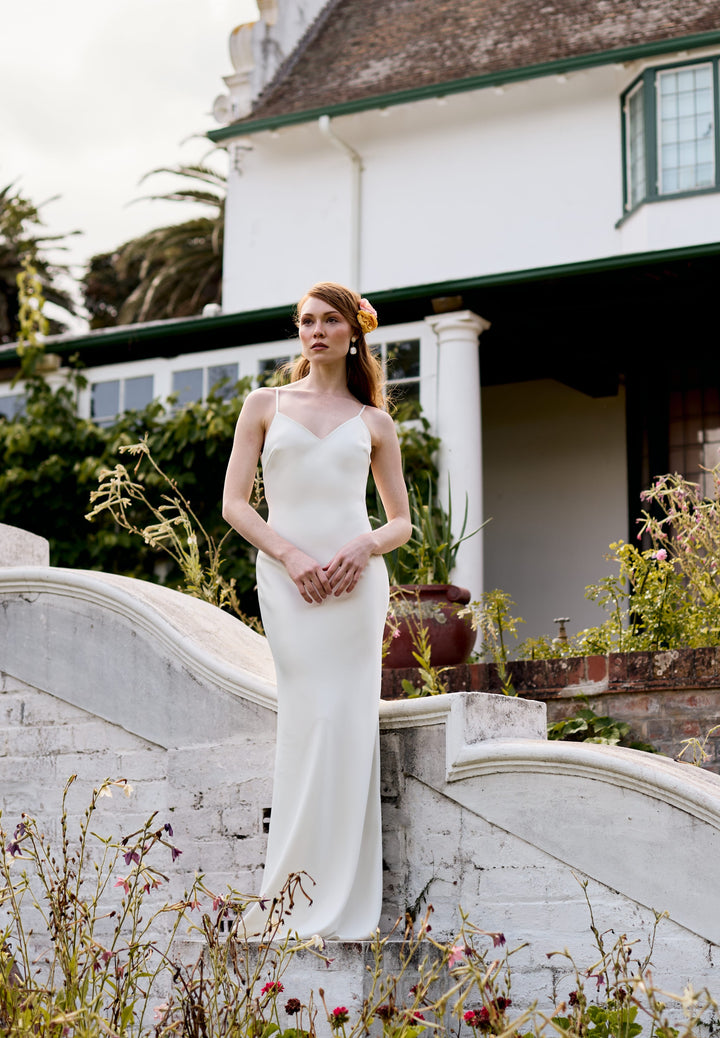 Clara Gown | Bias Cut Wedding Slip Dress