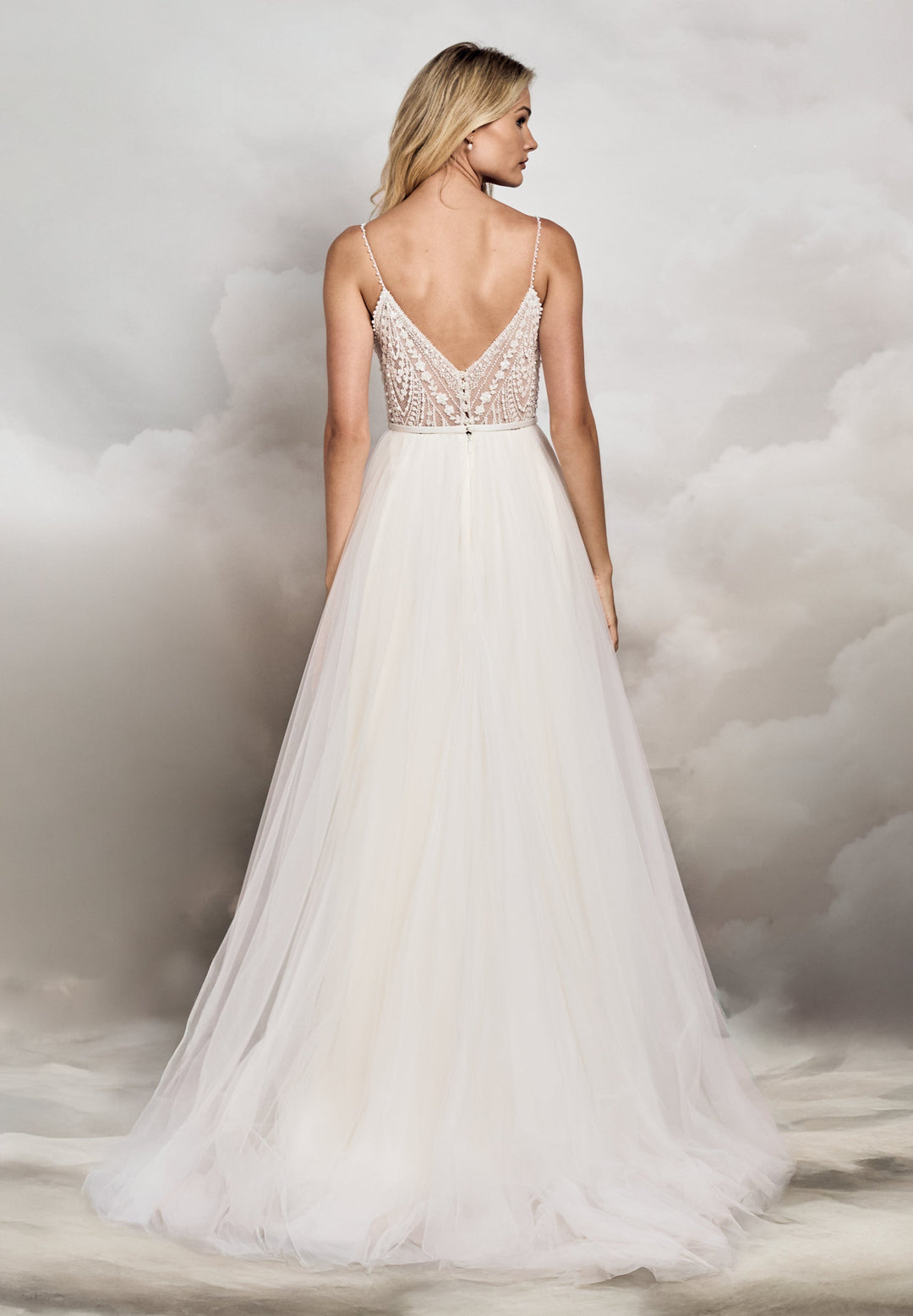 Wedding Dresses Willoughby By Watters Bridal Gowns Hayley Paige Light Blue  Kenny Gown Delmont Gown A-Line Tulle Wedding Dress Catherine