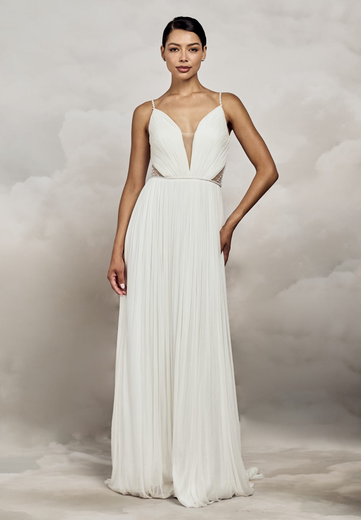 Winona Gown | Plungin V-neck Bohemian Wedding Dress