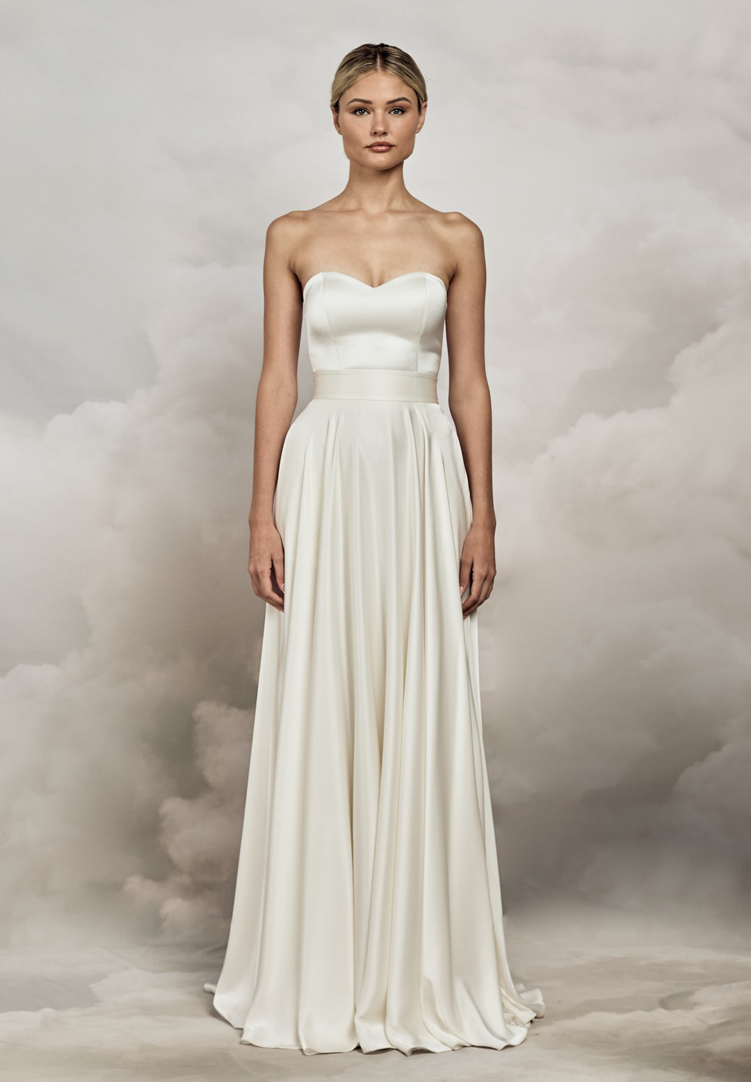 Darla Bodice Satin | Sweetheart Bustier Bridal Separates Top Darla Bodice Satin | Sweetheart Bustier Bridal Separates Top