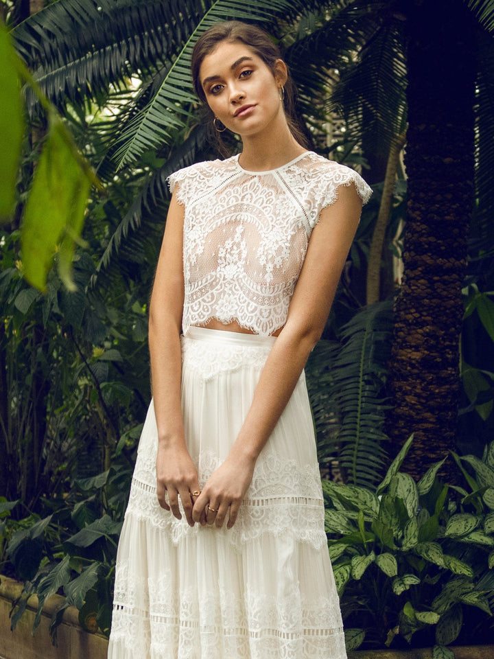 CATHERINE DEANE TIFFANY TOP 白いトップ Itala Top – Catherine Deane US